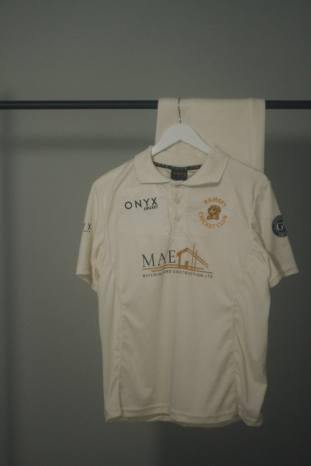 White Playing Shirt - Ramsey CC